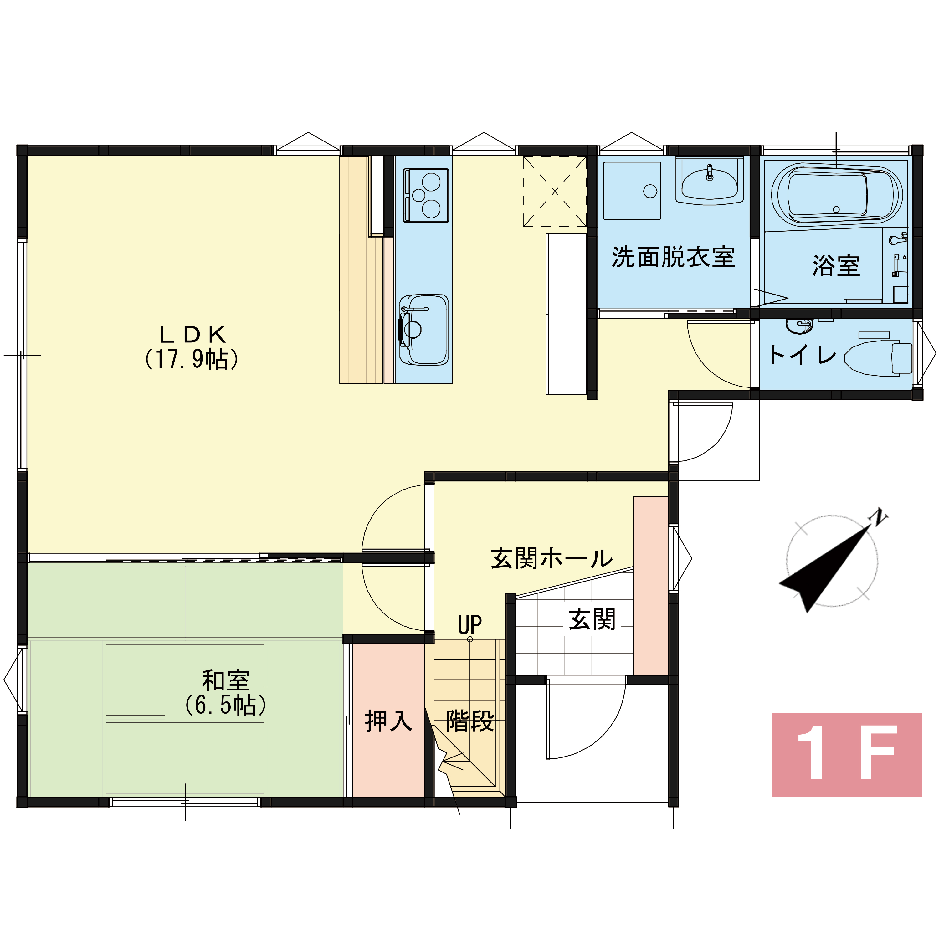平面図1F