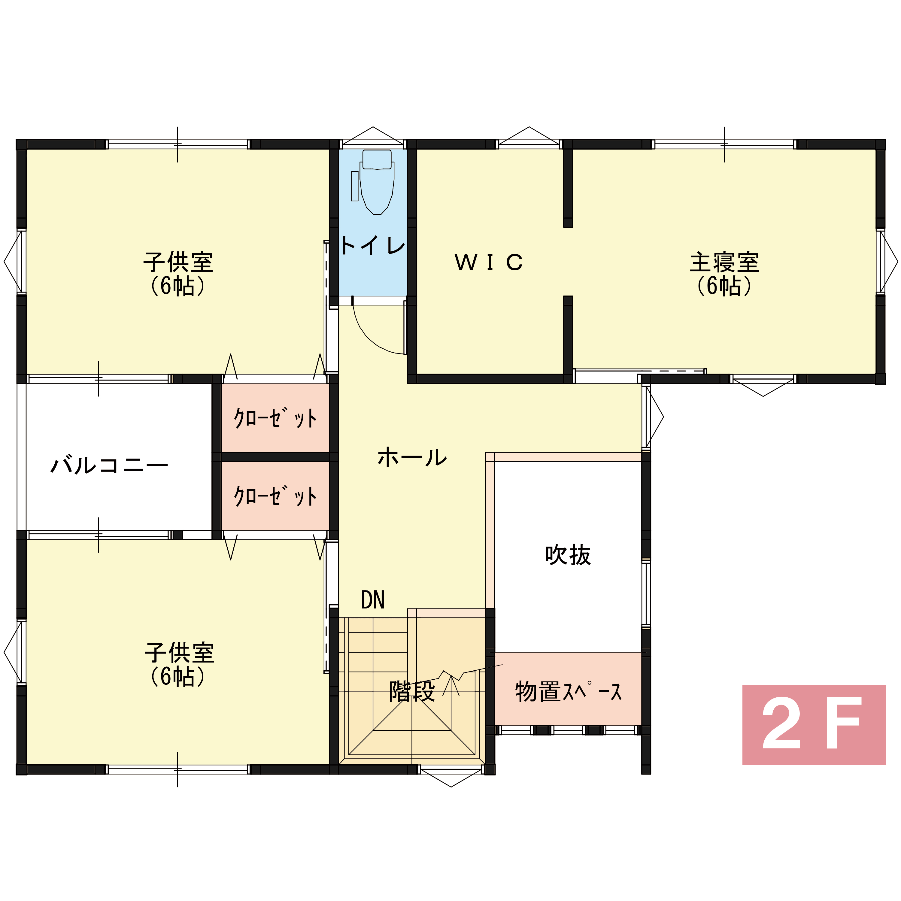 平面図2F